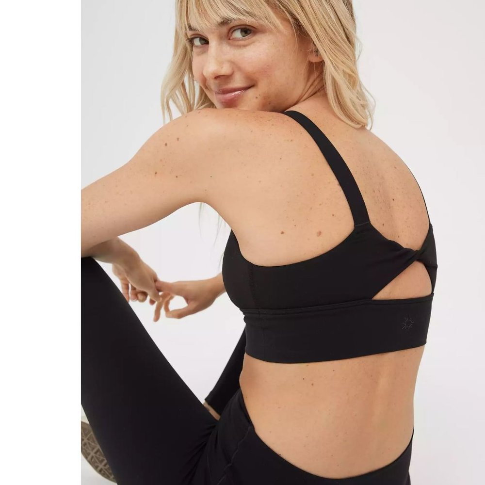 OFFLINE By Aerie Real Me Twist Back Sports Bra | M